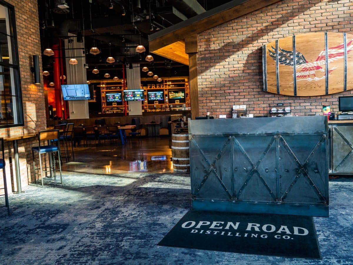 Open Road Distilling Co. interior